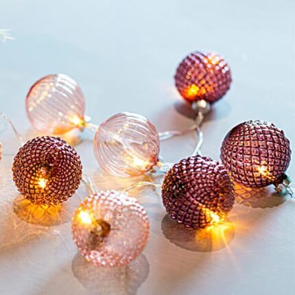 σειρά led ροζ μπάλες