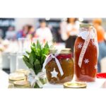 βάζο γυάλινο με χρυσό καπάκι, γυάλινο βάζο 1,5L, βάζο για καφέ, βάζο για ζάχαρη, βάζο για μπισκότα, βάζο για δημητριακά, βάζο για ξηρούς καρπούς, γυάλινο βάζο κουζίνας, FY2101XL, VIOSARP, 5206753014362