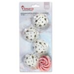 φορμάκια χάρτινα mini, φορμάκια cupcakes με σχέδιο, χάρτινες θήκες γλυκών, φορμάκια για τρουφάκια, mini cupcake cups, φορμάκια ζαχαροπλαστικής 120 τεμ, είδη ζαχαροπλαστικής, κεράσματα βάπτισης, κεράσματα γάμου, Viosarp VC1387, 5206753011002