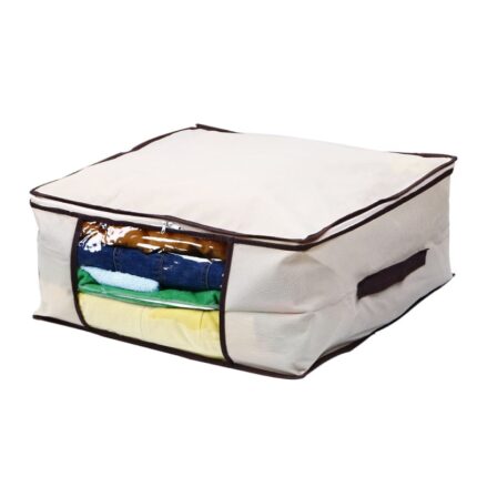 θήκη ρούχων 45x30x20, θήκη αποθήκευσης ρούχων, storage bag ρούχων, υφασμάτινη θήκη ντουλάπας, JZ-001