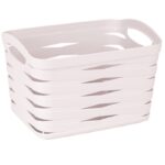 καλαθάκι αποθήκευσης 6.6L, καλάθι οργάνωσης 26x20x17, πλαστικό καλαθάκι VIOSARP, καλάθι πολλαπλών χρήσεων Μ-082, organizer σπιτιού