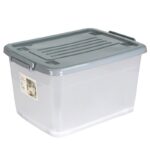 κουτί αποθήκευσης με ρόδες, storage box, πλαστικό κουτί αποθήκευσης, κουτί οργάνωσης, αποθηκευτικό κουτί 45L, κουτί μεταφοράς, κουτί με ρόδες, μεγάλο κουτί αποθήκευσης, VIOSARP, ZG-335, 5206753019657.