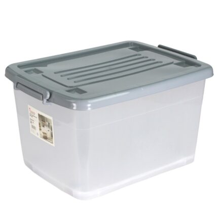 κουτί αποθήκευσης με ρόδες, storage box, πλαστικό κουτί αποθήκευσης, κουτί οργάνωσης, αποθηκευτικό κουτί 45L, κουτί μεταφοράς, κουτί με ρόδες, μεγάλο κουτί αποθήκευσης, VIOSARP, ZG-335, 5206753019657.