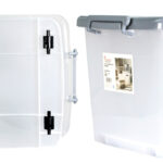 κουτί αποθήκευσης με ρόδες, storage box, πλαστικό κουτί αποθήκευσης, κουτί οργάνωσης, αποθηκευτικό κουτί 90L, μεγάλο κουτί αποθήκευσης, κουτί μεταφοράς, κουτί με ρόδες, VIOSARP, ZG-306, 5206753019688.
