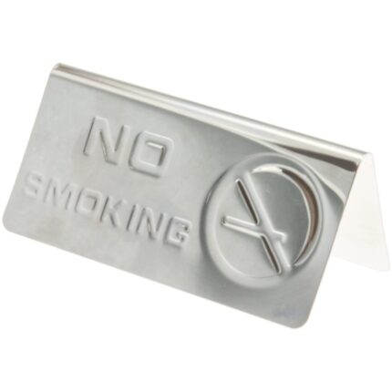 πινακίδα no smoking, απαγορεύεται το κάπνισμα, ανοξείδωτη πινακίδα, σήμανση καπνίσματος, πινακίδα εστίασης, πινακίδα απαγόρευσης, 5206753020431.