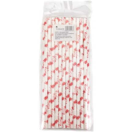 χάρτινα καλαμάκια