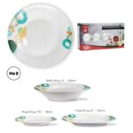 Σετ Πιάτων 18 Τεμαχίων με Σχέδιο - Image 3