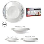 Σετ Πιάτων 18 Τεμαχίων με Σχέδιο - Image 5