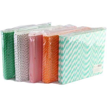 χάρτινα καλαμάκια