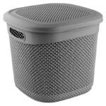 καλάθι 15 λίτρα, καλάθι αποθήκευσης 32x30,5x28, πλαστικό καλάθι πολλαπλών χρήσεων, καλάθι οργάνωσης σπιτιού, καλάθι μπίλια