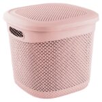 καλάθι 15 λίτρα, καλάθι αποθήκευσης 32x30,5x28, πλαστικό καλάθι πολλαπλών χρήσεων, καλάθι οργάνωσης σπιτιού, καλάθι μπίλια