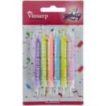 χρωματιστά κεράκια