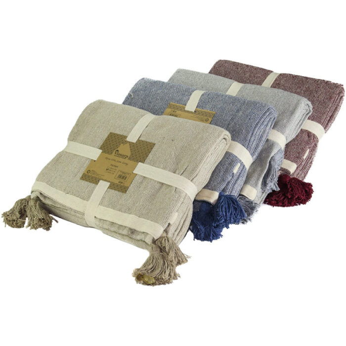 ΡΙΧΤΑΡΙ ΒΑΜΒΑΚΕΡΟ COTTON TUFT 130x170cm Νο29342