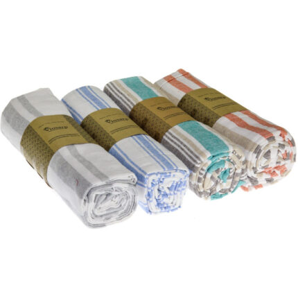 ΤΡΑΠΕΖΟΜΑΝΤΗΛΟ ΒΑΜΒΑΚΕΡΟ COTTON ΠΛΕΝΟΜΕΝΟ 130x170CM Νο29465