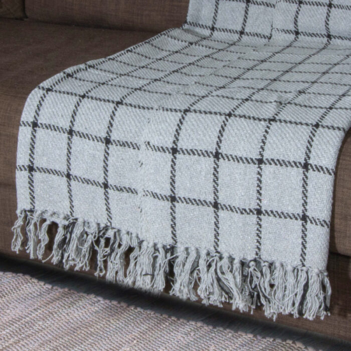 ΡΙΧΤΑΡΙ ΒΑΜΒΑΚΕΡΟ COTTON ΚΑΡΟ 130x170cm Νο31420