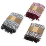 ΡΙΧΤΑΡΙ ΒΑΜΒΑΚΕΡΟ COTTON LEOPAR 230x170cm Νο35640