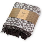 ΡΙΧΤΑΡΙ ΒΑΜΒΑΚΕΡΟ COTTON LEOPAR 230x170cm Νο35640