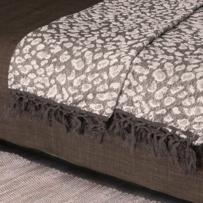 ΡΙΧΤΑΡΙ ΒΑΜΒΑΚΕΡΟ COTTON LEOPAR 270x170cm Νο35664