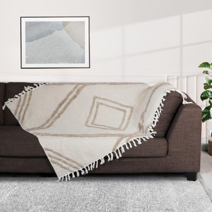 ΡΙΧΤΑΡΙ ΒΑΜΒΑΚΕΡΟ COTTON ΠΟΛΥΤΕΛΕΙΑΣ 130x170cm Ν 37873