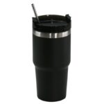 θερμός ποτήρι με καλαμάκι