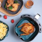 φόρμα σιλικόνης Air Fryer 21cm, φόρμα Air Fryer 21x21cm, τετράγωνη φόρμα Air Fryer, φόρμα σιλικόνης φριτέζας αέρος, σκεύος Air Fryer, αξεσουάρ φριτέζας αέρος, επαναχρησιμοποιούμενη φόρμα Air Fryer, silicone air fryer liner, τετράγωνο σκεύος σιλικόνης, αξεσουάρ Air Fryer 21cm, φόρμα 21x21x7cm, VC2403, 5206753043751