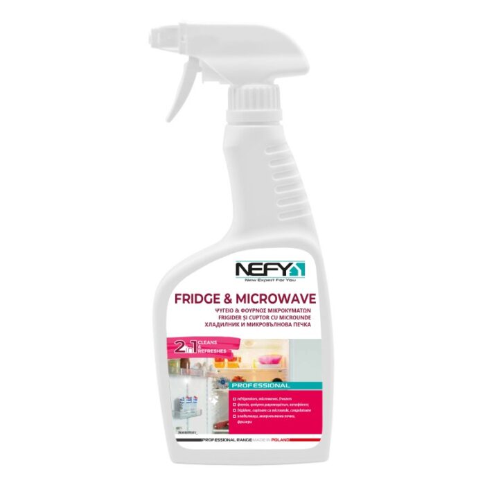 ΚΑΘΑΡΙΣΤΙΚΟ SPRAY ΓΙΑ ΨΥΓΕΙΟ & ΦΟΥΡΝΟ ΜΙΚΡΟΚΥΜΑΤΩΝ 500ml NLM500