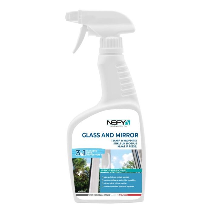ΚΑΘΑΡΙΣΤΙΚΟ SPRAY ΓΙΑ ΓΥΑΛΙ & ΚΑΘΡΕΦΤΕΣ 500ml NSL500