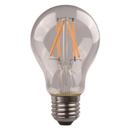 ΛΑΜΠΑ LED ΚΟΙΝΗ CROSSED FILAMENT 4.5W 480lm E27 2700K 175-250V CLEAR BLISTER