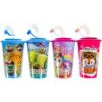 ποτήρι για παιδιά με καλαμάκι