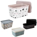 κουτί αποθήκευσης, storage box, πλαστικό κουτί αποθήκευσης, κουτί με σχέδια, κουτί οργάνωσης, αποθηκευτικό κουτί 2.3L, κουτί μικροαντικειμένων, VIOSARP, TP597, 8681690005975.