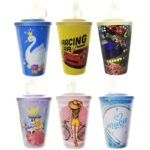 παιδικό ποτήρι με καλαμάκι