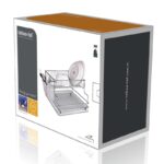 πιατοθήκη ανοξείδωτη διώροφη