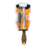 εύκαμπτο κατσαβίδι με μύτες, σετ κατσαβίδι 12 τεμ, κατσαβίδι με flexible άξονα, μαγνητικό κατσαβίδι Cr-V, σετ μυτών 25mm torx philips slotted