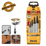 εξωλκείς βιδών σετ, εξωλκείς 3-18mm, εργαλεία αφαίρεσης βιδών, εξωλκείς μετάλλου, ASE008, σετ 5 τεμαχίων, εργαλεία χειρός