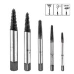 εξωλκείς βιδών σετ, εξωλκείς 3-18mm, εργαλεία αφαίρεσης βιδών, εξωλκείς μετάλλου, ASE008, σετ 5 τεμαχίων, εργαλεία χειρός