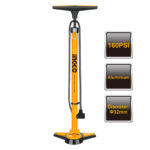 τρόμπα χειρός, τρόμπα αέρος, air pump 160 PSI, τρόμπα ελαστικών, τρόμπα ποδηλάτου, τρόμπα μοτοσυκλέτας, αντλία αέρος, τρόμπα με μανόμετρο, χειροκίνητη τρόμπα, εργαλείο φουσκώματος.