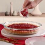 ΠΥΡΙΜΑΧΟ ΣΚΕΥΟΣ ΓΥΑΛΙΝΟ ΣΤΡΟΓΓΥΛΟ ΡΙΓΕ ΣΕΤ 2 ΤΜΧ No145022 (32cm - 26cm) VIOSARP - Image 2
