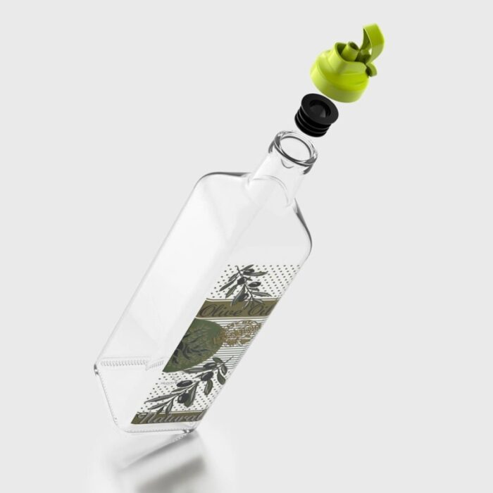 ΛΑΔΙΚΟ ΓΥΑΛΙΝΟ ΤΕΤΡΑΓΩΝΟ OLIVE 750ml No152012