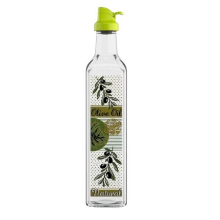 ΛΑΔΙΚΟ ΓΥΑΛΙΝΟ ΤΕΤΡΑΓΩΝΟ OLIVE 500ml No152006
