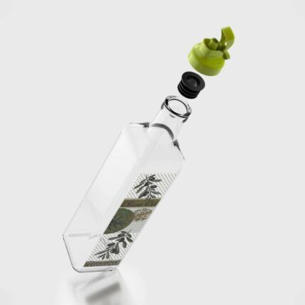 ΛΑΔΙΚΟ ΓΥΑΛΙΝΟ ΤΕΤΡΑΓΩΝΟ OLIVE 500ml No152006