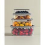 ΦΑΓΗΤΟΔΟΧΕΙΟ EASYBOX ΟΡΘΟΓΩΝΙΟ ΣΕΤ 4 ΤΕΜ 250ml-500ml-750ml-1200ml No659 VIOSARP