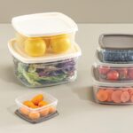 ΦΑΓΗΤΟΔΟΧΕΙΟ EASYBOX ΤΕΤΡΑΓΩΝΟ ΣΕΤ 4 ΤΕΜ 275ml-500ml-850ml-1350ml No662 VIOSARP