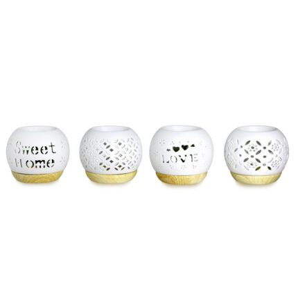 🌿 ΑΡΩΜΑΤΙΣΤΗΣ ΑΙΘΕΡΙΩΝ ΕΛΑΙΩΝ ΣΦΑΙΡΑ 10x9cm VC2955 Δώσε στον χώρο σου χαλαρωτική ατμόσφαιρα με τον σφαιρικό αρωματιστή αιθερίων ελαίων VC2955. Με κομψό design και λειτουργία με κεράκι ρεσώ, διαχέει ευχάριστα αρώματα δημιουργώντας στιγμές ευεξίας και ζεστασιάς στο σπίτι ή τον επαγγελματικό σου χώρο.