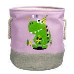 ΚΑΛΑΘΙ ΔΙΑΦΟΡΩΝ ΧΡΗΣΕΩΝ ΥΦΑΣΜΑΤΙΝΟ ΠΑΙΔΙΚΟ 30x30cm ΣΤΡΟΓΓΥΛΟ VC3097-3 VIOSARP - Image 4