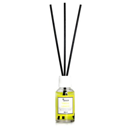 αρωματικό χώρου Fresh Lemon, αρωματικό με sticks, reed diffuser 30ml, αρωματικό λεμόνι, diffuser χώρου, αρωματικά στικ, αρωματικό μπάνιου, αρωματικό γραφείου, fresh lemon diffuser, 5206753050391
