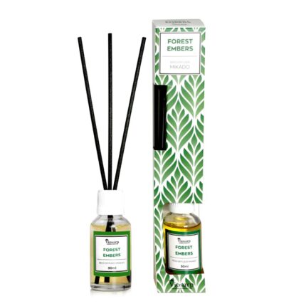 αρωματικό χώρου Forest Embers, αρωματικό με sticks, reed diffuser 30ml, ξυλώδες άρωμα χώρου, diffuser χώρου, αρωματικά στικ, αρωματικό σπιτιού, αρωματικό γραφείου, forest embers diffuser, 5206753050438.