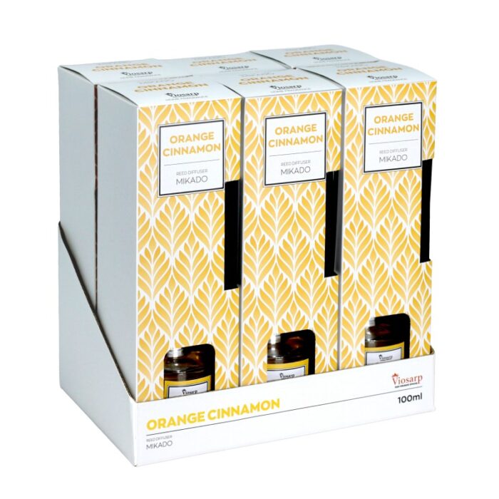 ΑΡΩΜΑΤΙΚΟ ΧΩΡΟΥ ΜΕ STICKS ORANGE CINNAMON 100 ml