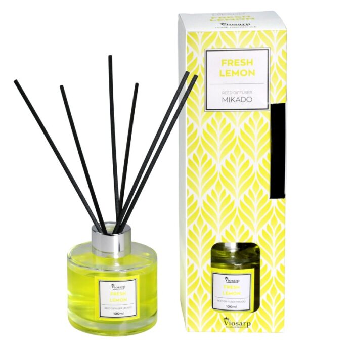 ΑΡΩΜΑΤΙΚΟ ΧΩΡΟΥ ΜΕ STICKS FRESH LEMON 100 ml - Image 2