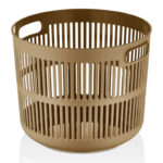 Καλάθι Ρούχων LINEA Στρογγυλό 35x29cm – Καλάθι Απλύτων Πλαστικό NoTP857