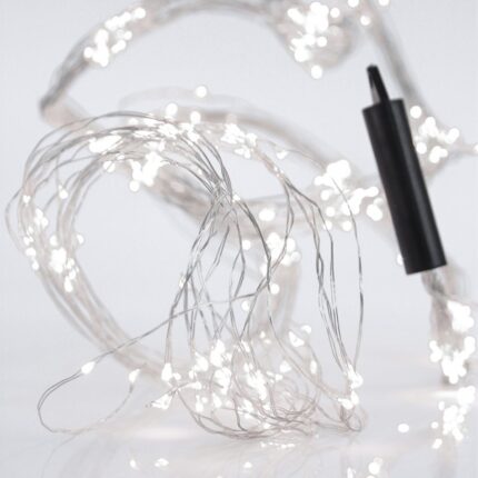 Χταπόδι LED 400 Mini LED – Λευκό Φως, Ασημί-Χαλκό Καλώδιο, IP44